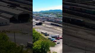 Drone View #Railway station # shorts