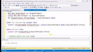 SQL Server MERGE in two different databases tables (Query)