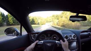 2017 Bentley Continental GT Speed Black Edition POV Test Drive