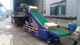 20ft Container Loading Unloading Conveyor/Truck Loading Conveyor