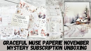 ALL Graceful Muse Paperie || November 23 || Mystery Planner Subscription