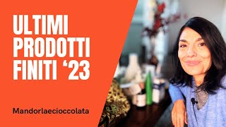 Ultimi PRODOTTI FINITI del 2023