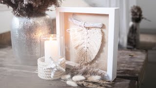 Dekoration für Zuahuse einfach selber machen | DIY Home decor Boho | Boho Deko selber machen