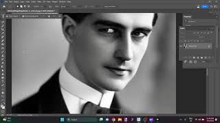 Giving a Vintage Antique Photograph New Life with AI - Photoshop AI Generative Fill