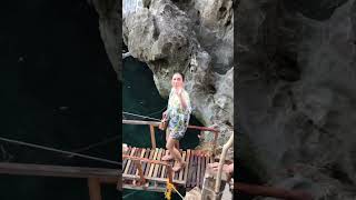 Julia Barreto and Gerald Anderson masayang naliligo sa falls #juliabarretto #geraldanderson