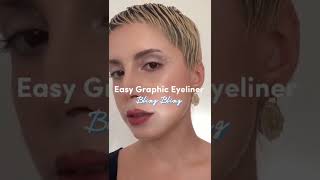 Easy Graphic Eyeliner Ideas! tiktok: ecemcelenli