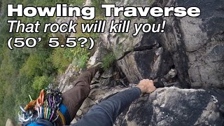 Recovering Lost Totem Cam! Trad Rock Climbing