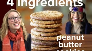 4-Ingredient Peanut Butter Cookies, feat. The Queen of SheHa