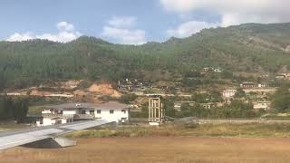 Arrival at PARO airport, Bhutan.  October 14, 2018