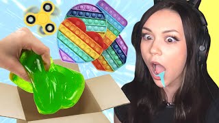 The girls try Amazon's best fidget toys