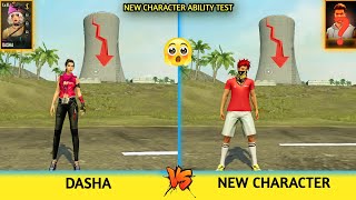 DASHA VS NEW CHARACTER ABILITY TEST FREE FIRE // GARENA FREE FIRE