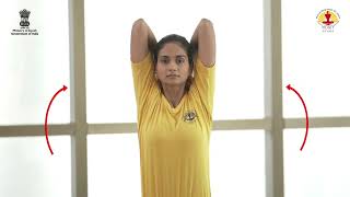 Shoulder Rotation, Uttana-Mandukasana(Yoga for Workaholic)