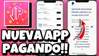 NUEVA APP!! 😱 [Instapop] 🔴💸 APLICACIÓN PARA GANAR DINERO FÁCIL A PAYPAL 2022 [$5.00]🤑🔥