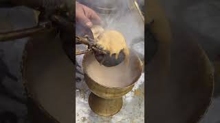 The process of making tea with fire #camping #survival #bushcraft #outdoors #lifehack  akilkhanasmr