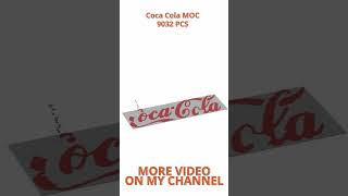 Lego MOC - Coca Cola Logo #short #lego