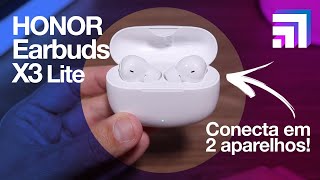 HONOR Earbuds X3 Lite - Esse fone tem conexão dupla e custa só R$ 135 [Unboxing e impressões]