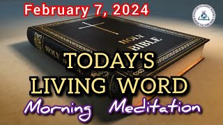 Today's Living Word | Bible verse of the Day || 7.2.2024 || Morning Meditation | Jesus Das