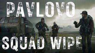 3 minute DayZ squad wipe at Pavlovo Military