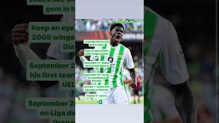 Looks like there’s new gem in town!Keep an eye on Betis’ 2005 winger Assane Dia #senegal #laliga