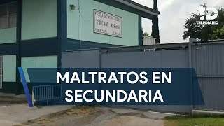 Denuncian maltrato a estudiantes dentro de secundaria en Tlaquepaque