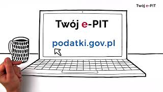 Twój e-PIT za 2021 r. czeka na ciebie od 15 lutego w e-Urzędzie Skarbowym (audiodeskrypcja)