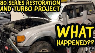 80series Land Cruiser Build - What happened? Is the restoration and Turbo Build gone?