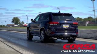 CORSA Performance 2018-2020 Jeep Grand Cherokee Trackhawk Exhaust System Xtreme Sound Level