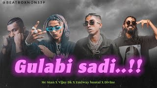 Gulabi sadi..!! Mashup #mcstan #divine #emiwaybantai #vijaydk @MCSTANOFFICIAL666