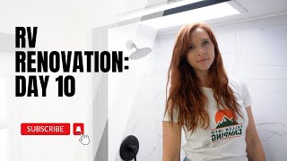 RV Renovation: Day 10 Shower Expansion Part 1