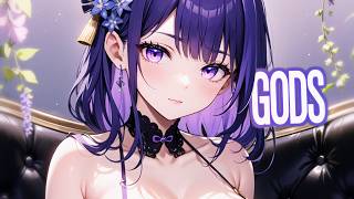 Nightcore - GODS (Lyrics)