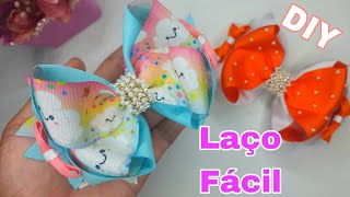 🎀 Um laço lindo e Fácil de fazer-Laço Boutique Cruzado-DIY-PAP