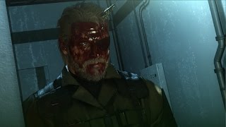 The Truth: Mirror scene with older/grey haired Venom (Bloody face version) MGSV TPP PC mod