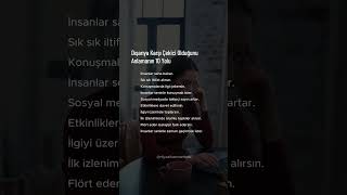 👉İlişkiler - Karizma ve Özgüven İpuçları (İlişki Tavsiyeleri - İlişkiler)