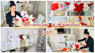 Ideas para decorar tu comedor y mesa de entrada para navidad🎄🦌2021-Christmas decor