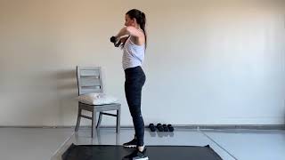 Burpee Upright Row