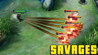 TOP 20 BEST MOBILE LEGENDS SAVAGES OF 2024! #2