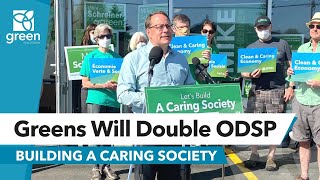 Ontario Greens Will Double ODSP Rates | Mike Schreiner