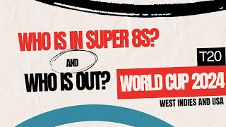 T20 World Cup: Which teams can qualify for t20 World Cup 2024 Super Eight and how? Pakistan??