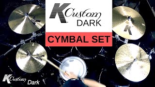 Zildjian - K Custom Dark Cymbal Set (Sound Demo)