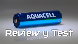 Aquacell, la pila que se carga con agua [Review & Test]