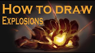 How to Draw EXPLOSIONS💥💥💥