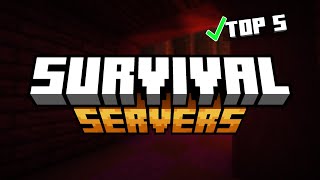 Top 5 Best Minecraft 1.21.1 Survival Servers(2024)