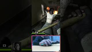 saving player from the death charge #gaming #shorts #left4dead2