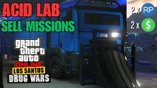 How to Sell the Acid Lab, Make Millions with Acid Lab Sell Missions GTA Online