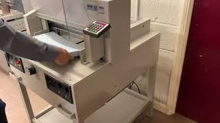 Used IDEAL 4850-95EP 9-Program Guillotine Cutter - 2566159