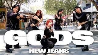 [KPOP IN PUBLIC|ONE TAKE] GODS ft.NewJeans (뉴진스) | ALiEN Choreography | Dance Cover by New Sense[4K]