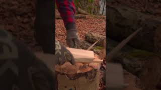 Making Fire In The Woods - #Camping #survival #bushcraft #campfire #bonfire #campinginforest