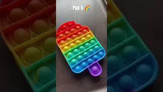 amazing colour pop it 🌈 ice Cream shape🍨#asmr#viral#trending#satisfying #satisfyingvideo#popit#toys