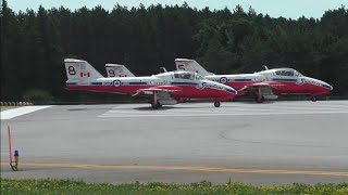 RCAF Snowbirds at CYOW 06-25 & 06-26