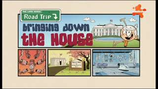 The Loud House: Road Trip: Bringing Down the House Title Card (Russian)